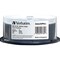 Verbatim BD-R DL 50GB 8X, WHITE LABEL, DATALIFE+, WHITE INKJET HUB PRINTABLE, 25PK SPINDL, 25PK 97334 - alternate 1